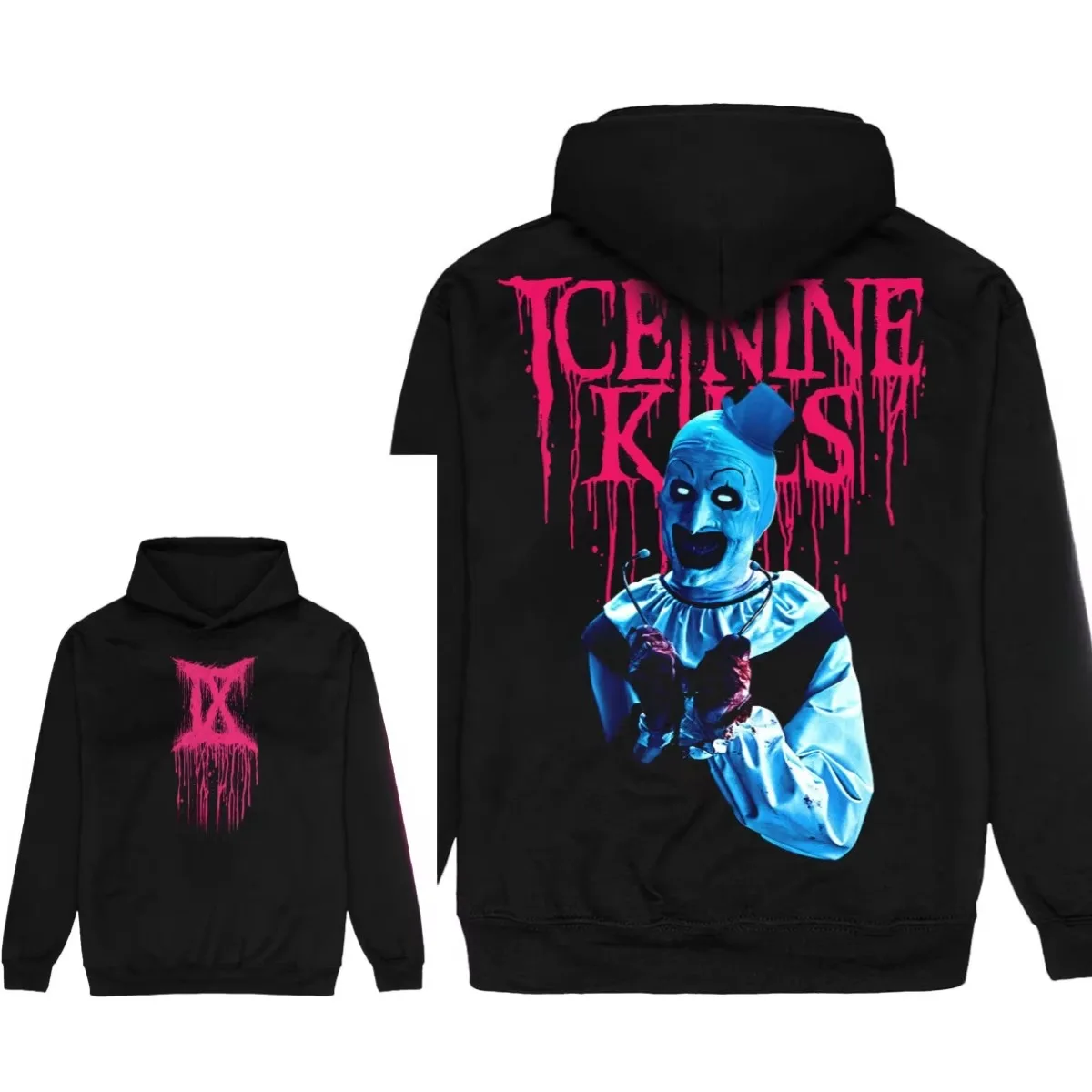Ice Nine Kills Assault & Batteries Band Graphic Hoodie Men Women Streetwear Pullover