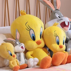 Looney Tunes Bugs Bunny Plush Toy Action Figures Tweety Bird Lola Bunny Anime Cartoon Movie Plushies Stuffed Doll Toys Gift