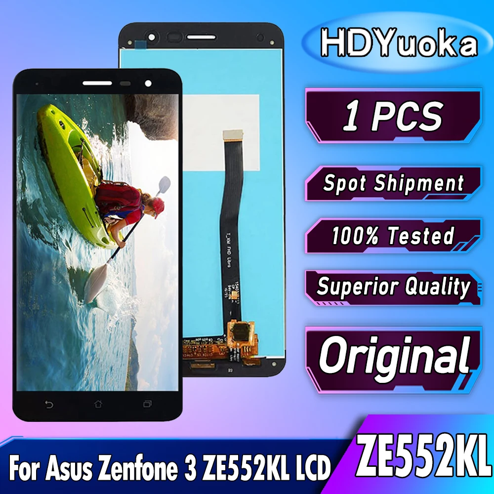 ASUS Zenfone 3 ZE552KL 5.5インチ LCDタッチスクリーンセット