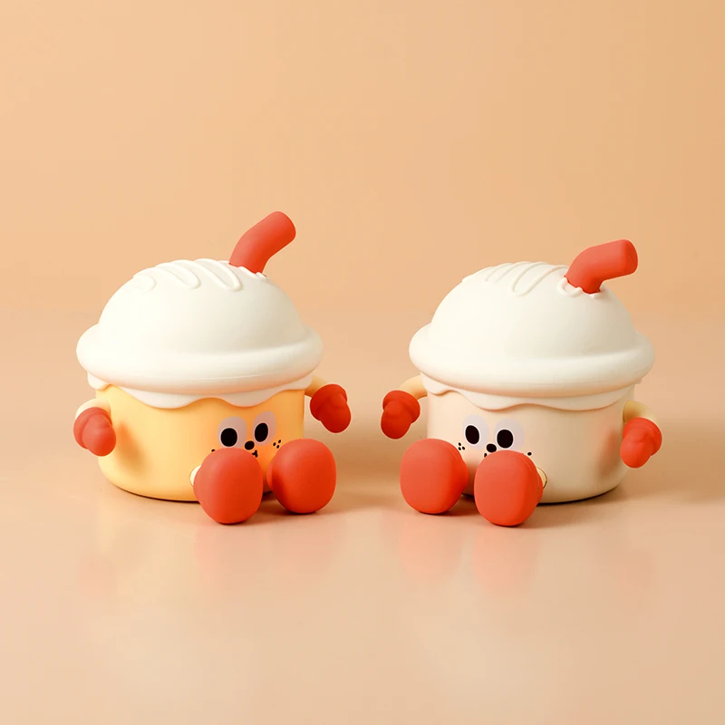 Ночник для мороженого, торта, USB-зарядка, окружающий свет для спальни, прикроватная лампа для сна, мультяшные ночники
