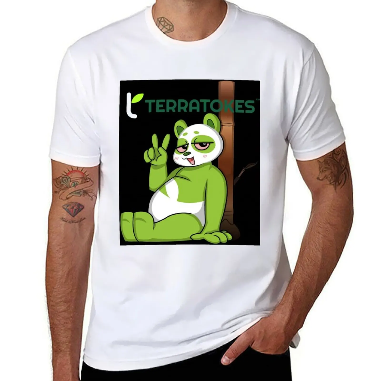 

TERRA TOKES PANDA by SGB T-Shirt graphic t shirts for man man t shirt designer T-Shirt