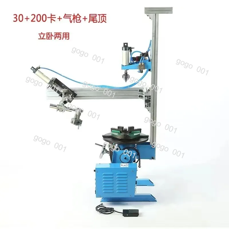 30kg locator argon arc welding automatic welding turntable small desktop flipping timed welded pipe locator