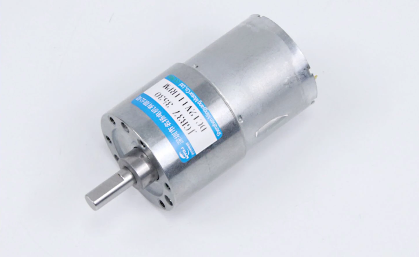 12V 24V Micro 37mm DC Gear Motor JGB37-3530 High Torque Adjustable Speed Can CW CCW Electric Motor For Home Appliance