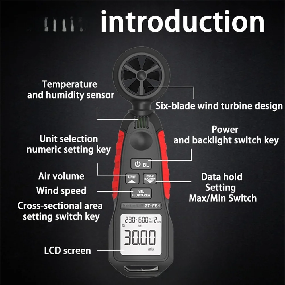 ZT-FS1 Portable Ane…