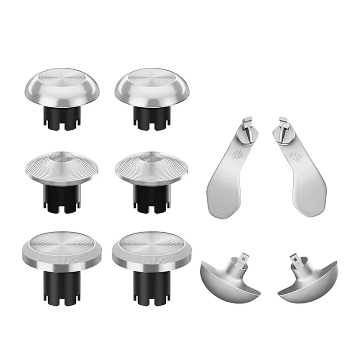 B29C-Metal Joystick Kit for PS5 Edge Game Console Joystick Back Paddles Triggers Buttons for PS5 Dualsense Controller D