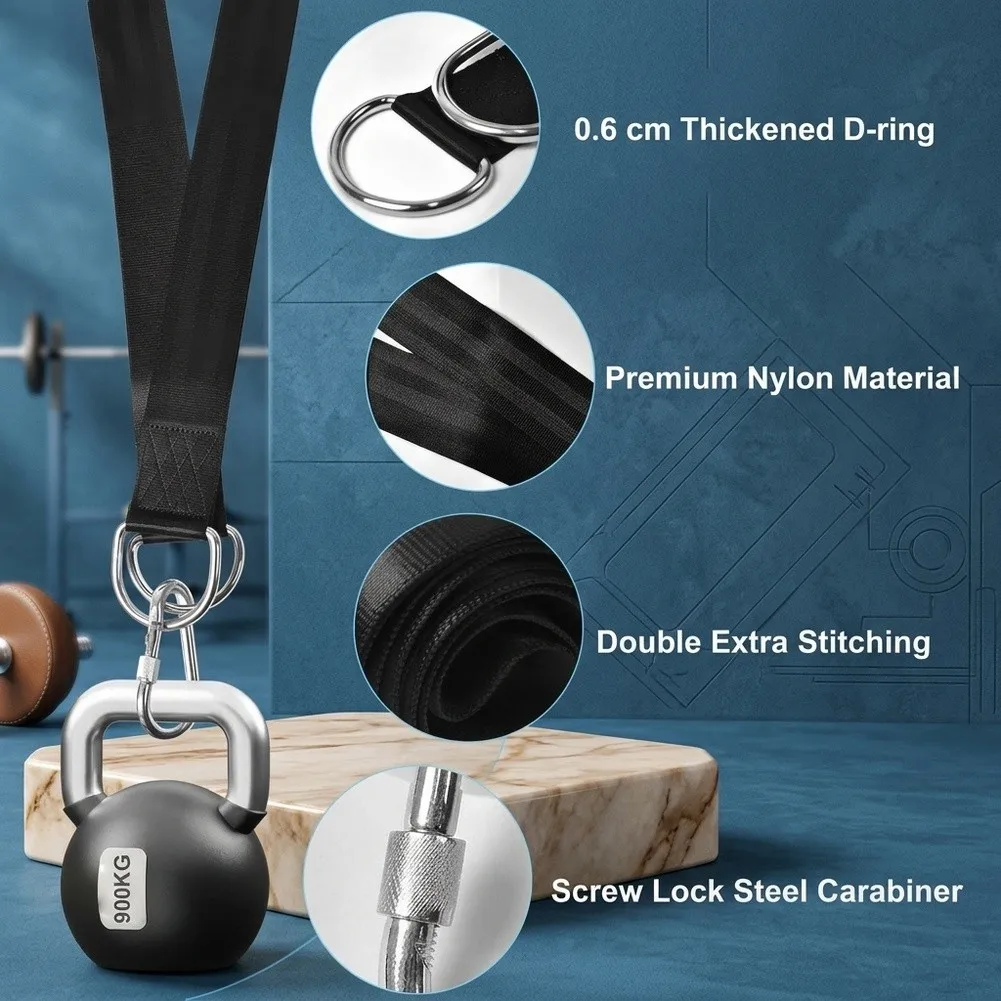 For Rocking Chairs Portable Suspension System Hanging Chair Strap For Outdoor Activities Black No Drilling Required