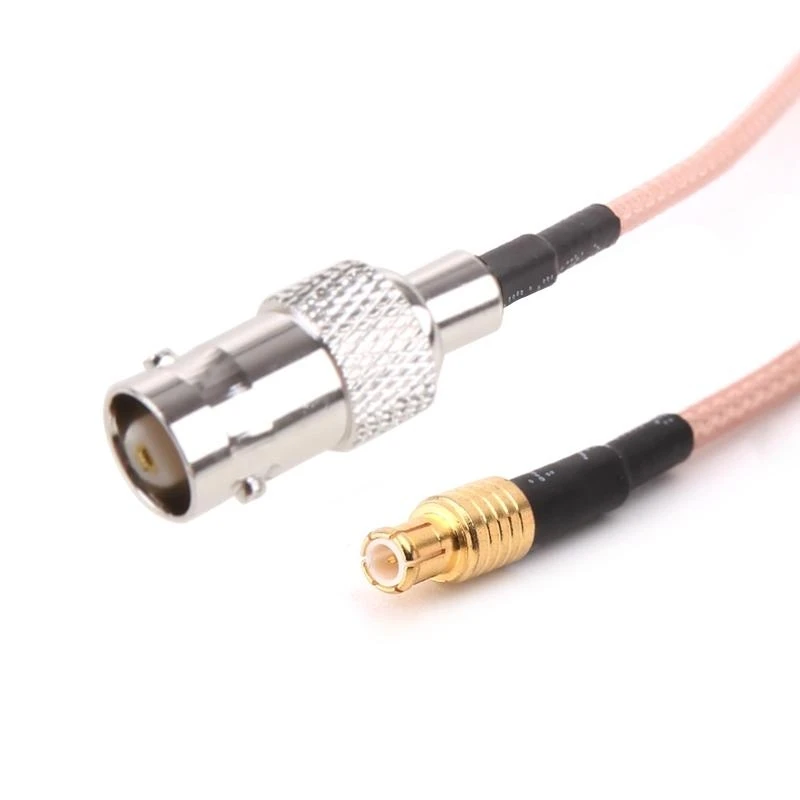 K3NB Coax Cable Assembly for Wireless LAN Devices BNC Female To MCX Male RG316 Pigtail Cable 30cm RF Coaxial Cables 50OHM