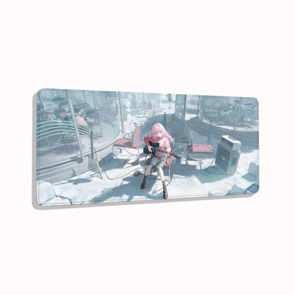 

Gaming Xxl Anime Mouse Pad ROCK GIRLS Pc Cabinet Games Non-Slip Large Mousepad Computer Desks Office Accessories Gamer Desk Mat