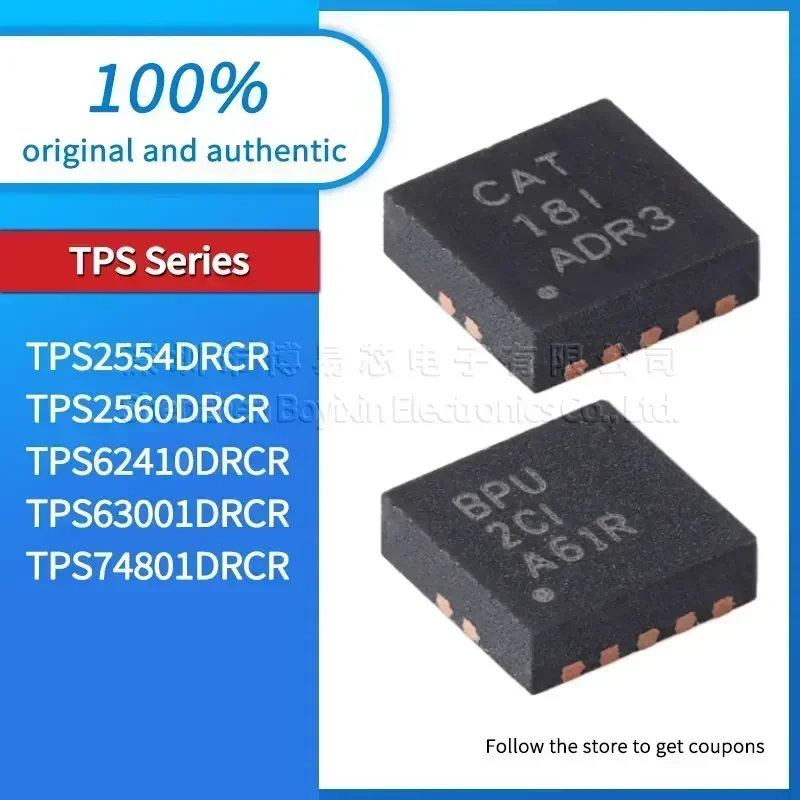 

TPS2554DRCR TPS2560DRCR TPS62410DRCR TPS63001DRCR TPS74801DRCR 2554 2560 CAT BPU BTO Black PC shell