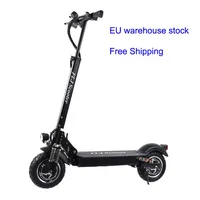 FLJ EU Warehouse 2400W Dual Motor e Scooter 52V Folding Electric Scooter Electric Motorcycle Scooter for Adult