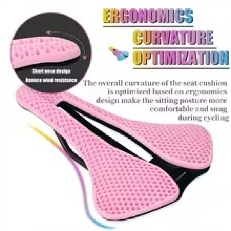 

TANKE MTB седло для шоссейного велосипеда сотовое дышащее, легкое, прочное, износостойкое, аналогичное, серебристое сиденье для верховой езды с 3D-принтом