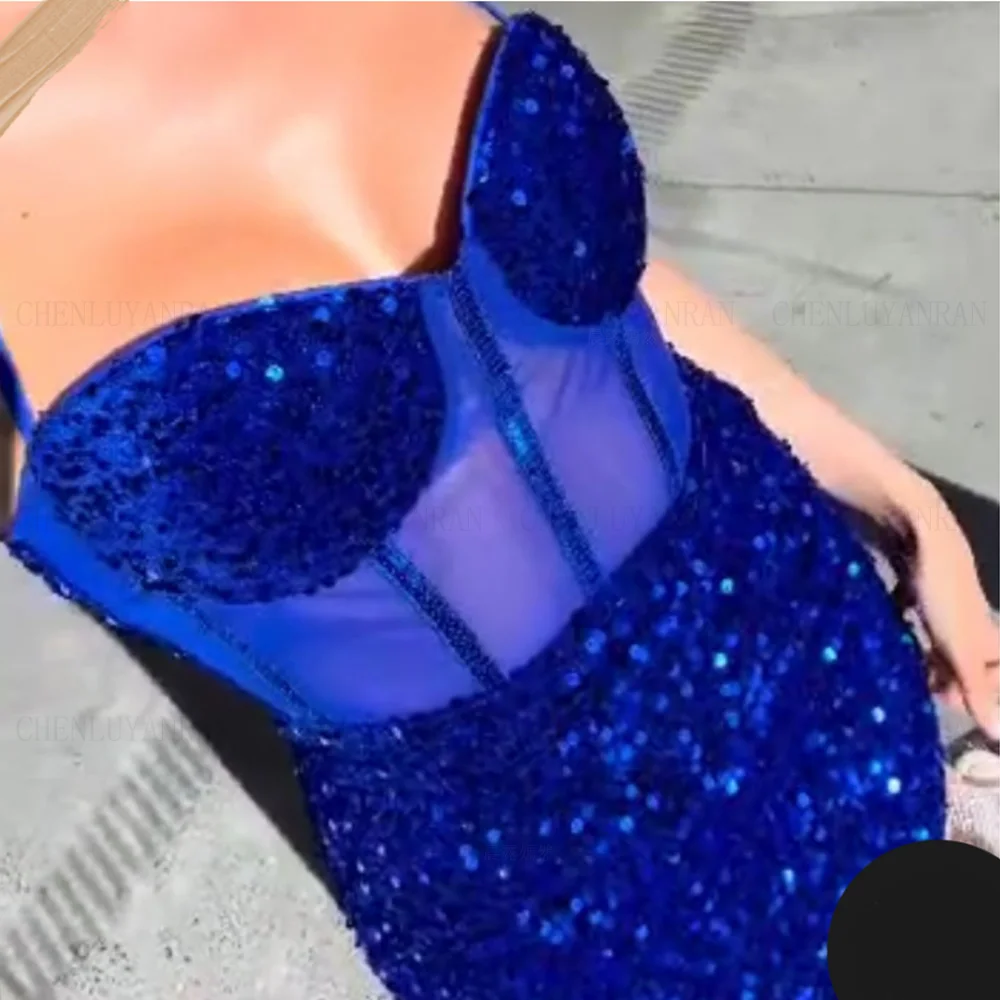 Vestidos Elegantes de lentejuelas para ocasiones formales, exquisito vestido de fiesta plisado con abertura lateral, vestidos de noche largos sexys, 2023