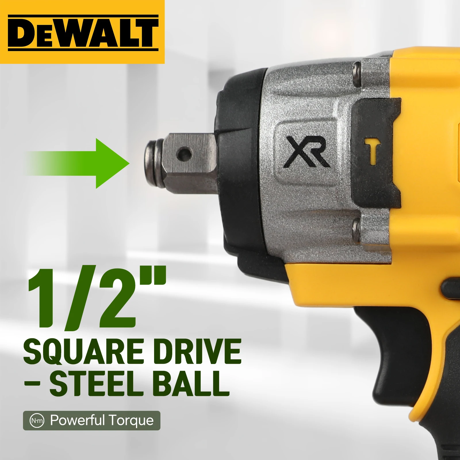 

DEWALT DCF922 ATOMIC 20V MAX 1/2 in Cordless Impact Variable - speed Electric Wrench with Detent Pin Anvil