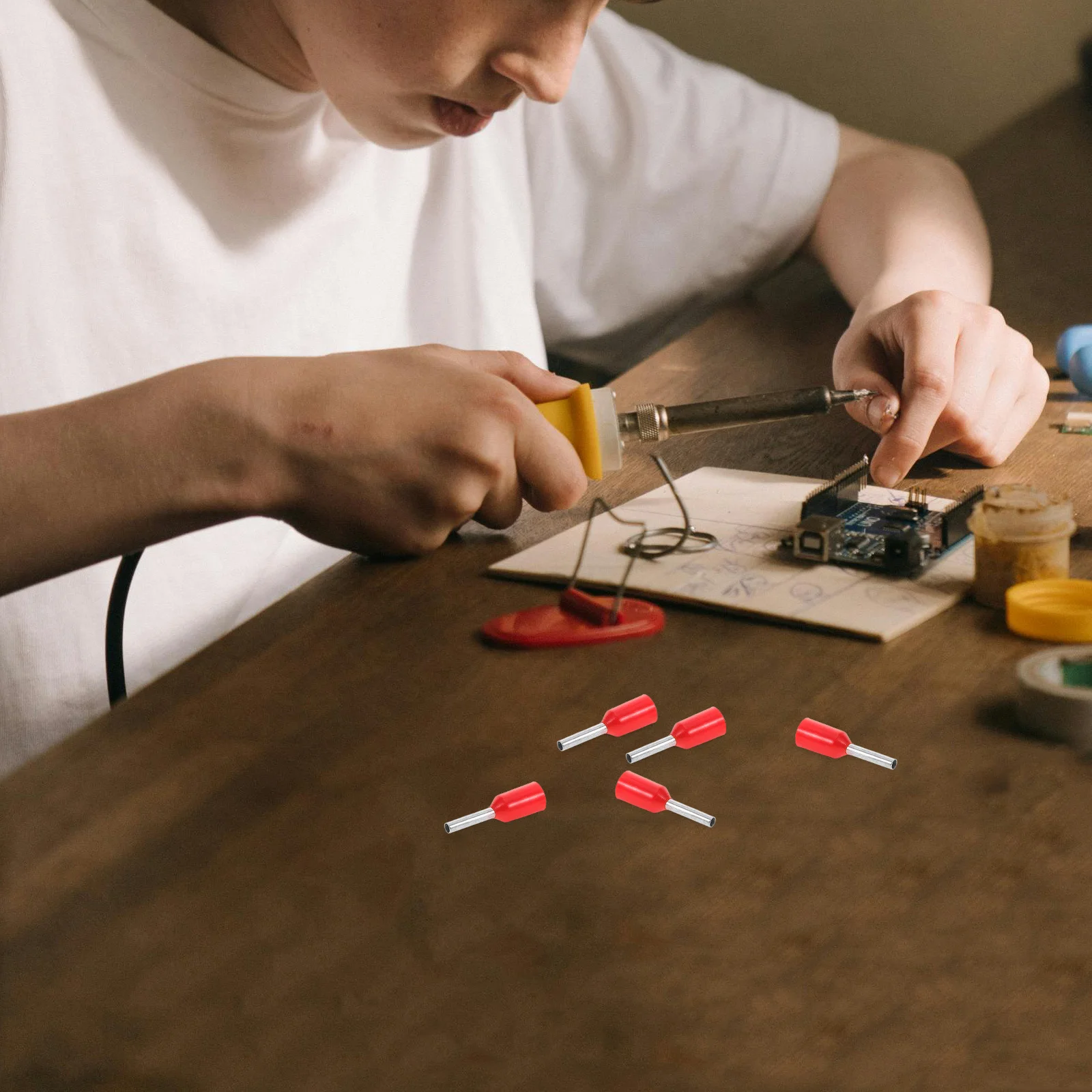 

1000pcs Pre-Insulated Wire Ferrules Electrical Connectors Terminal Kit For Auto Electronics Industrial Control Household