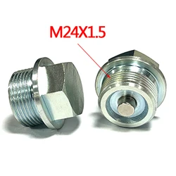 M24X1.5 Steel Engine Magnetic Oil Drain Plug with Neodymium Magnet for bwm F10 F18 F20 N20 120/320/520