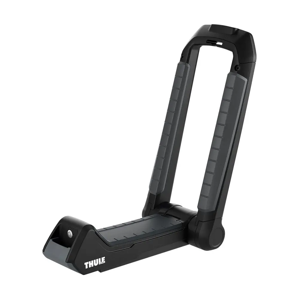 

HullaPort Aero Rooftop Kayak Rack Carries 1 Kayak AntiTheft Design Foldable Design Rubber Padding mounting Surface Easy Strap M