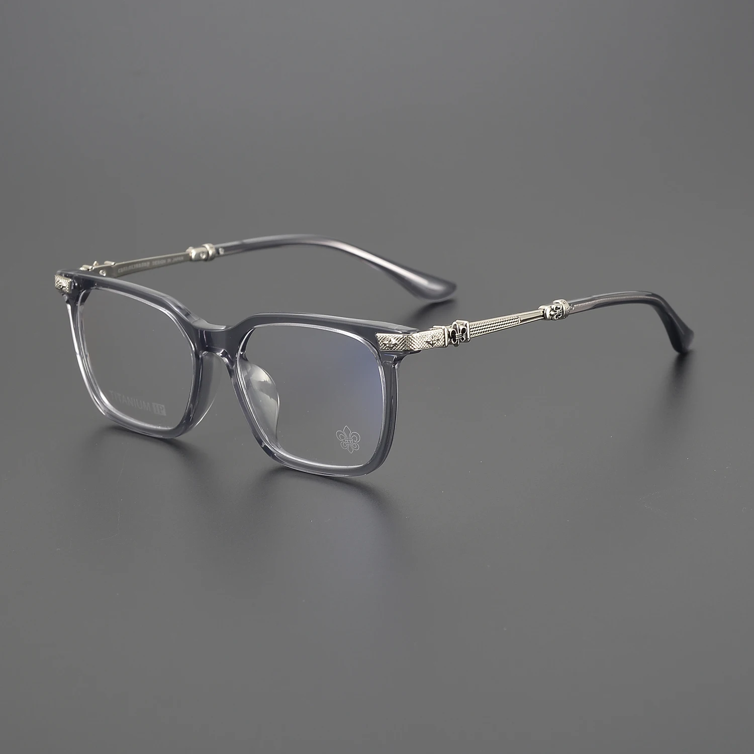 2024 New Frames Of Men'S And Women'S Fashion Trends Luxury Brand Designer Alloy Individual Optical Prescription Eyeglass Frames