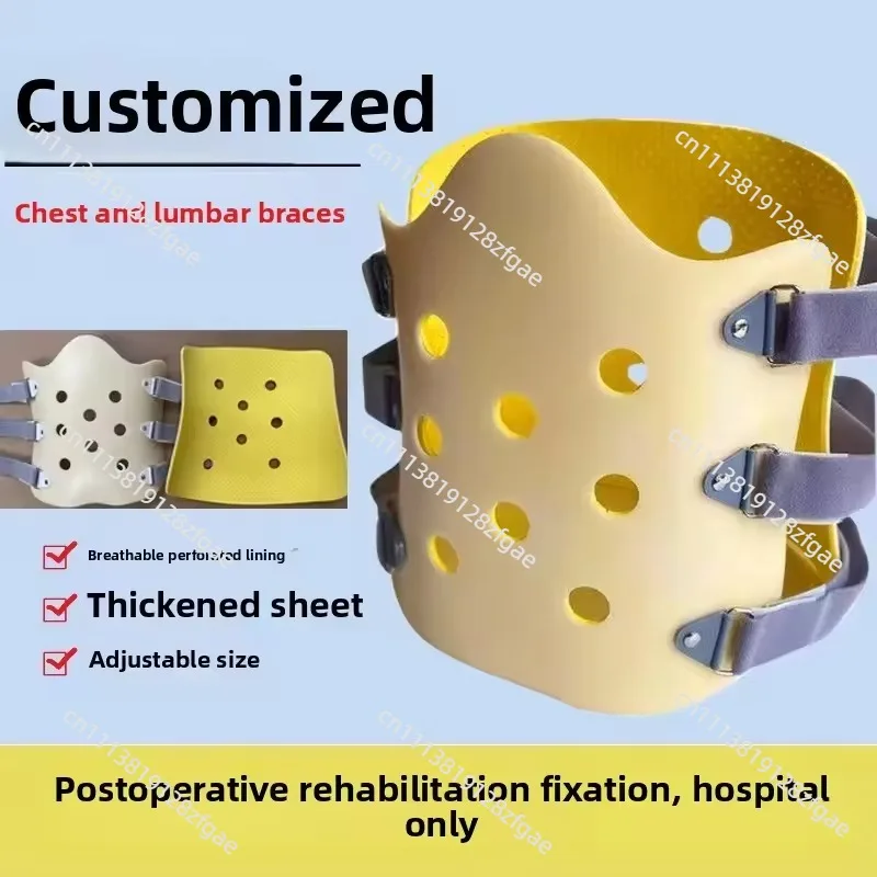 Adjustable TLSO Brace Thoracolumbar Spinal Orthosis Post-Surgery