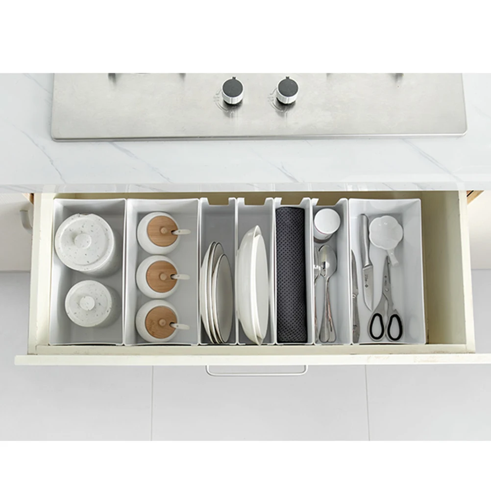 

Plastic Organizer Cabinet Storage Box Utensil Holder Chopstick Container Modern Kitchen Tool Organizer PP