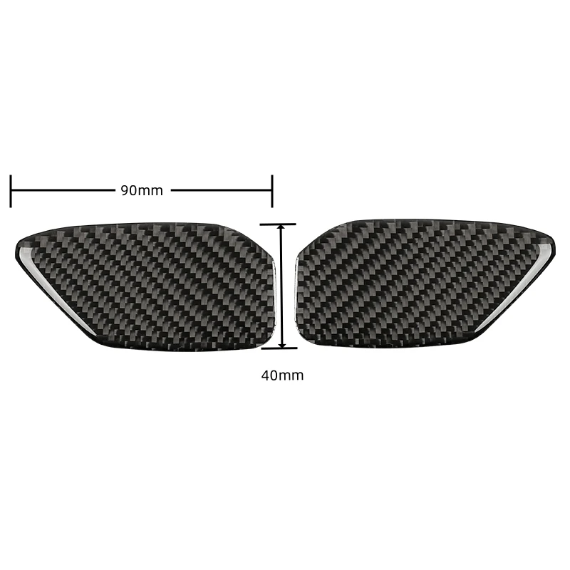 For Chevrolet Camaro 2017-2022 Car Accessories Carbon Fiber Interior Auto Inner Door Bowl Decorative Sticker Trim Cover Frame