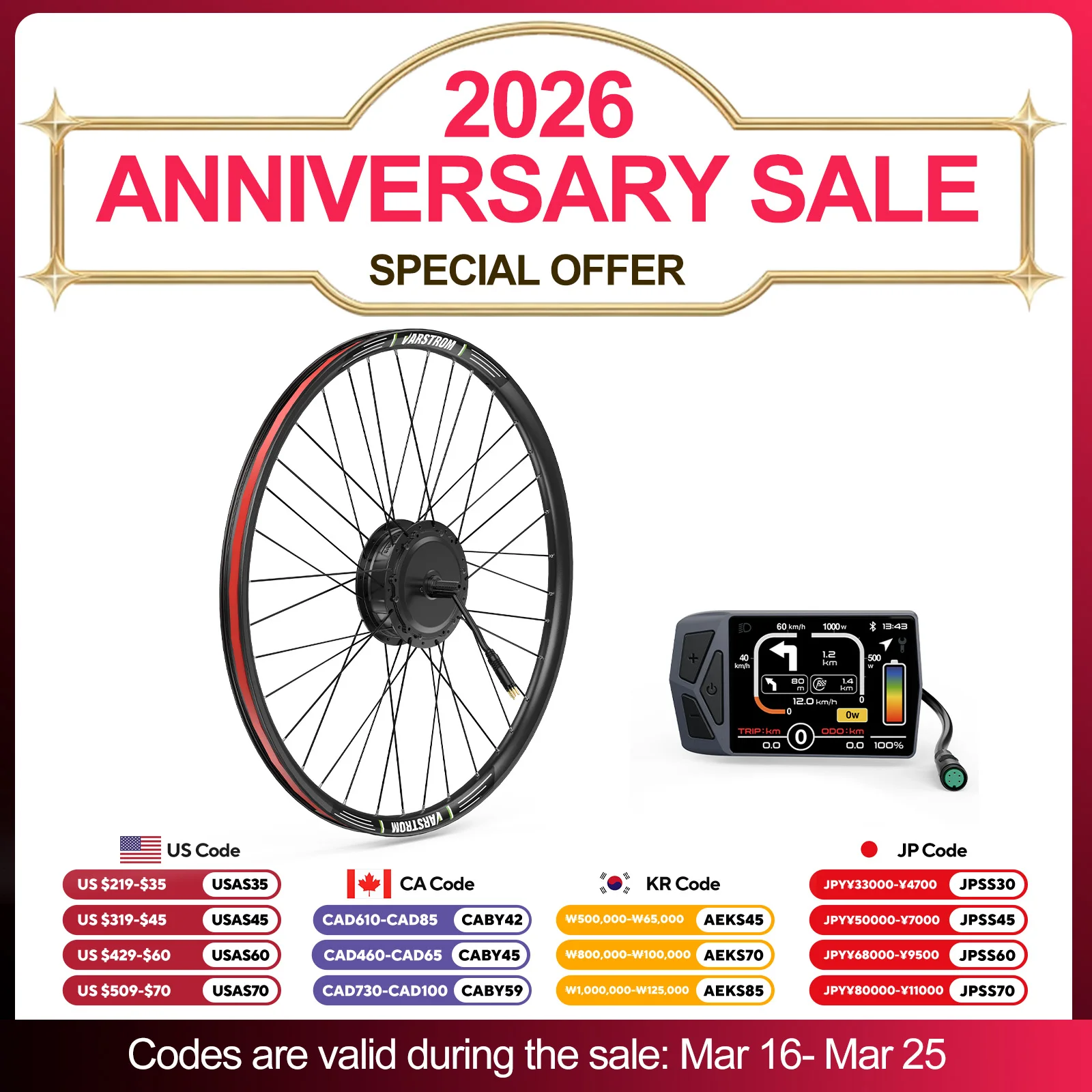 

Bafang 48V 500W Front Rear Hub Motor Brushless Gear Bicycle Electric Bike Conversion Kit 20-29 Inch 700C Wheel Drive Engine