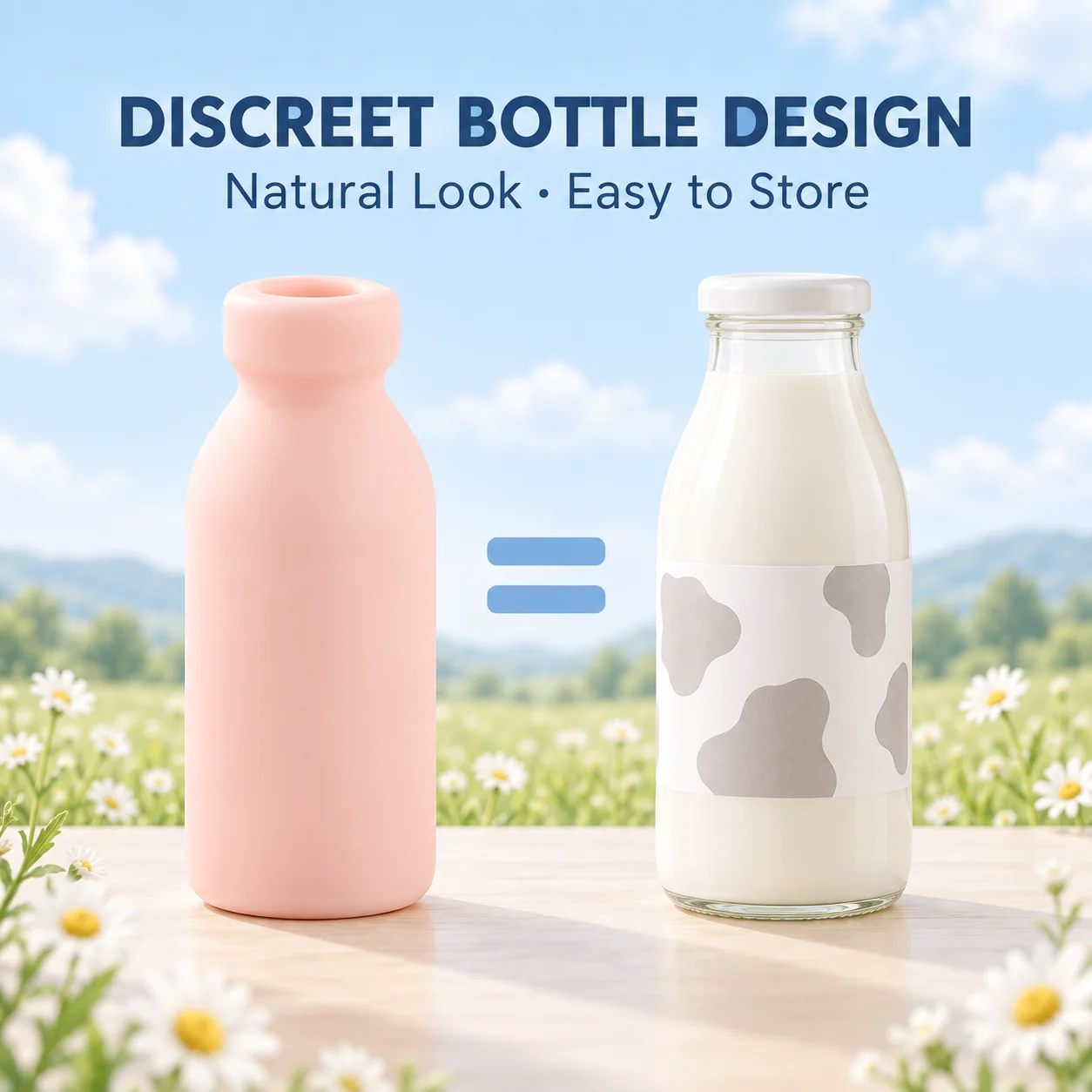 Milk Bottle Shape Male Masturbator Soft Emulational Vaginal Adult Toys Penis Trainer Artificial Vagina Masturbation Cup For Men