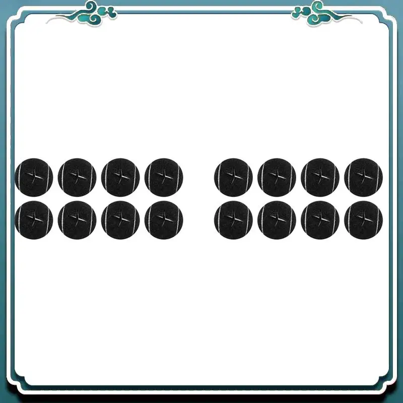 

A65G-16PCS Precut Walker Tennis Ball For Furniture Legs And Floor Protection, Heavy Duty Long Lasting Felt Pad Covering