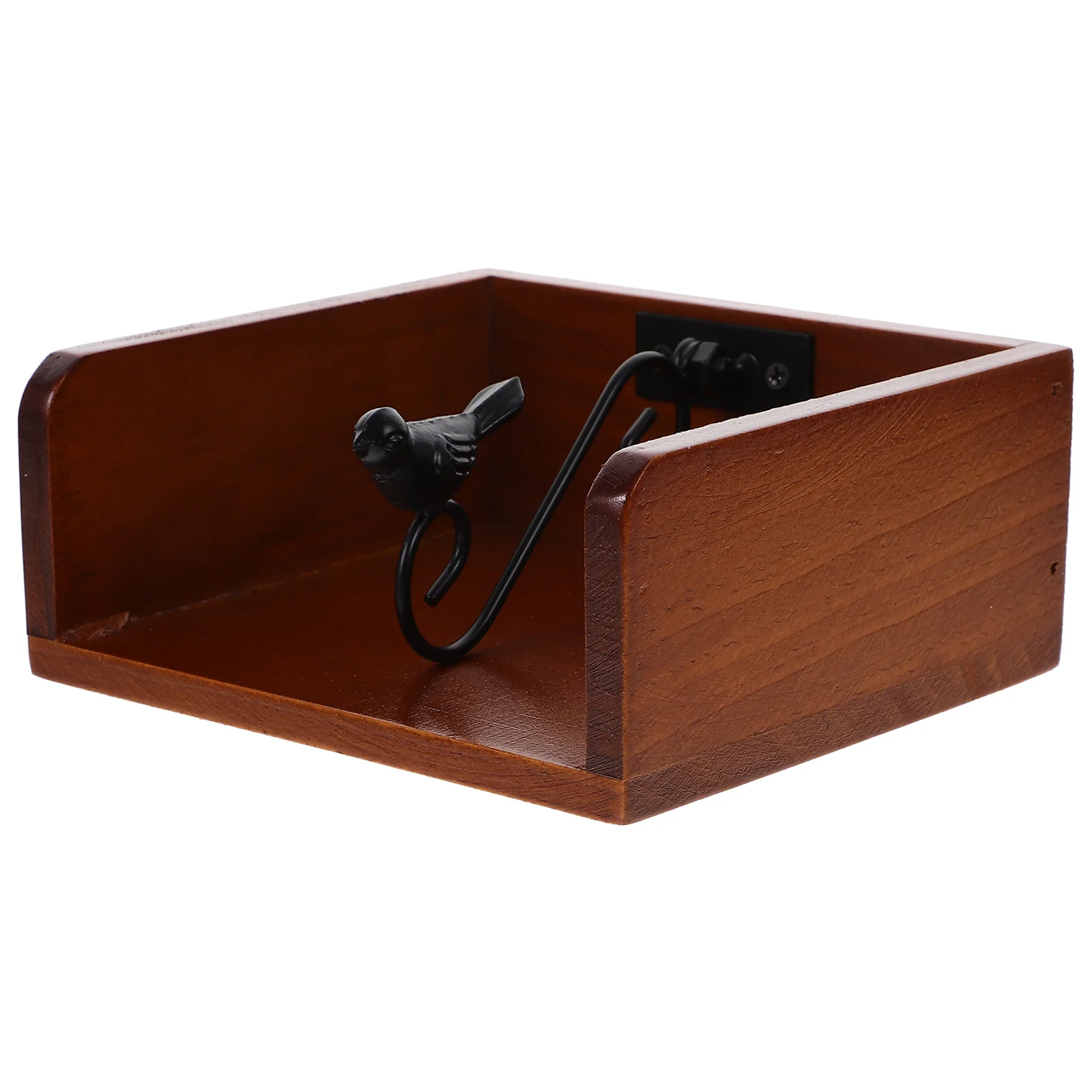 

Rustic Farmhouse Napkin Holder for Table Tissue Organizer Kitchen Napkin Rack for Home Restaurant Hotel Decor