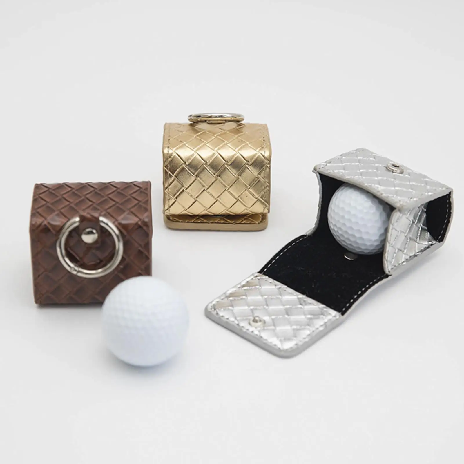 Durable Golf Ball Bag Lightweight Waterproof Golf Ball Carry Pouch Waist Pack Golf Accessories