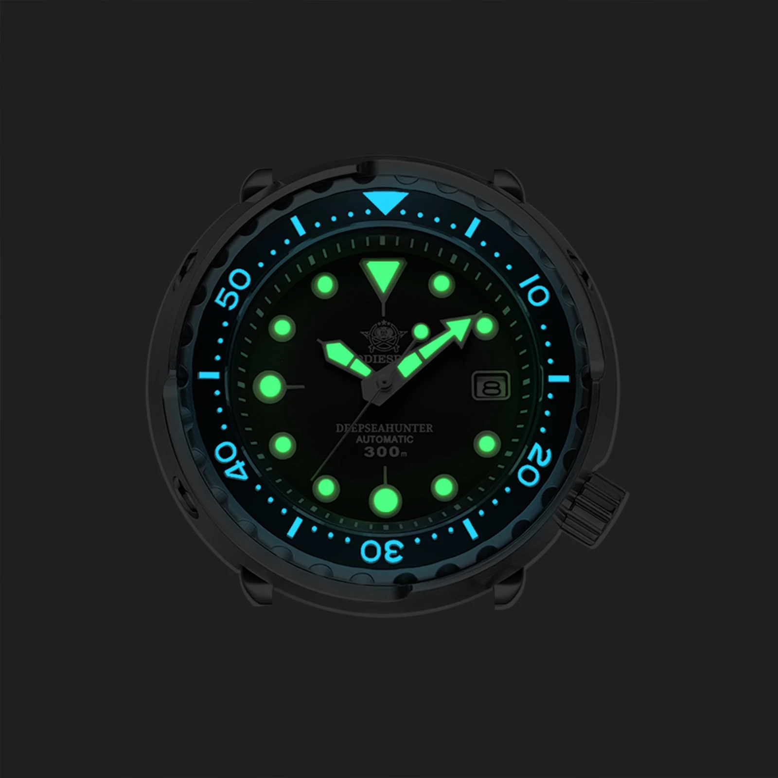 ADDIESDIVE Sapphire Automatic Watch Luminous Steel Waterproof Mechanical Wristwatch Ceramic Bezel Business NH35 Watches for Men