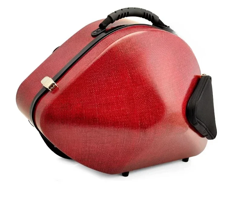 Split round bag, can carry double shoulder, portable, accompanying hard case