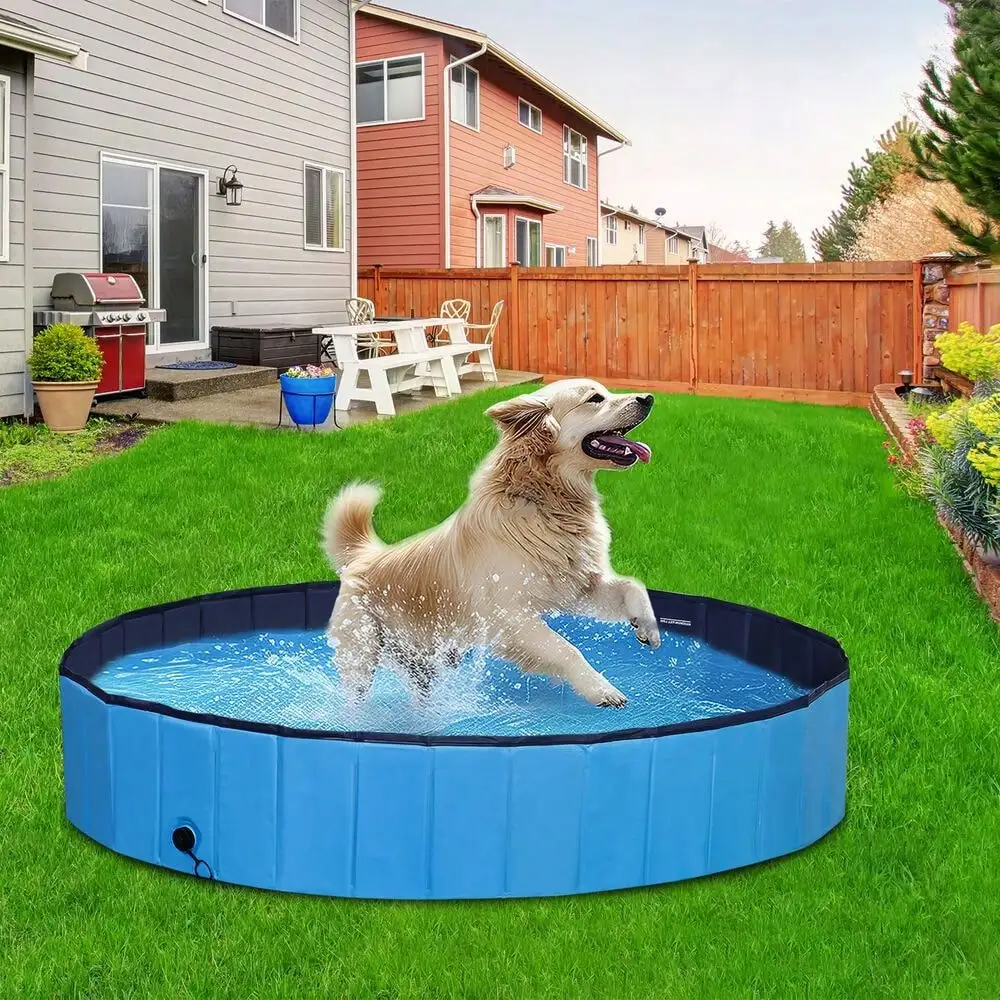 Foldable Dog Bath Swimming Pool Plastic Professional Bathtub Beauty for Pets, Practical Professional