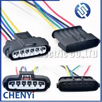 Conector impermeable automático de 6 pines, Pedal de acelerador TPS, enchufe del Sensor de acelerador 7283-1968-30 90980-11858 para Toyota Mitsubishi