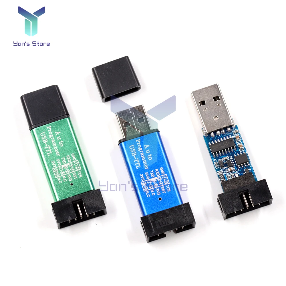 3 قطعة STC سلسلة كاملة MCU التلقائي مبرمج الجيل 5th USB إلى TTL محاكي تحميل الفردي مبرمج 3.3 فولت/5 فولت