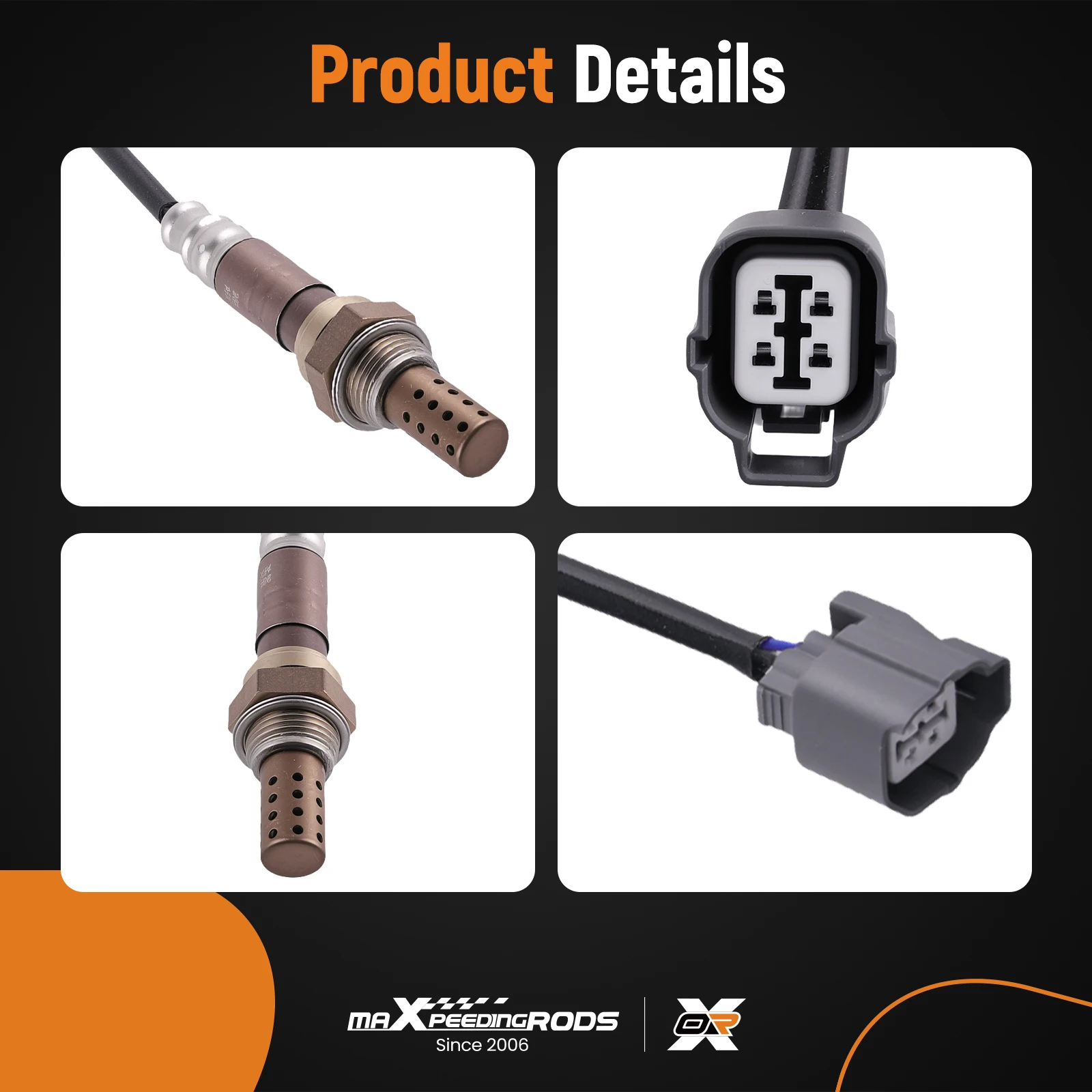 

2 датчика кислорода (верхний и нижний) для Accord/Prelude 2.3L/2.2L 234-4092 234-4621