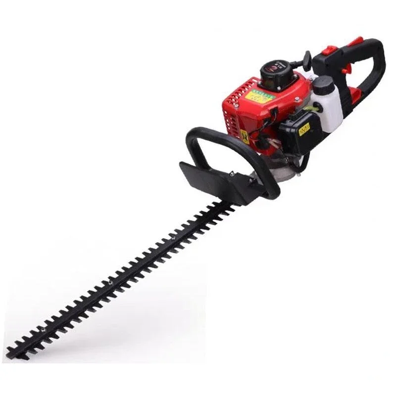 Two-Stroke Gasoline Double-Blade Light Hedge Trimmer Tea Tree Trimmer Backpack Garden Thick Branch Trimmer Electric Tools 68CC