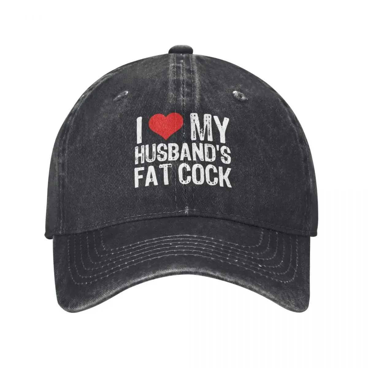 I Love My Husband's Fat Cock Baseball Cap Hood Luxury Cap Hip Hop Bobble Hat Men Caps Women's