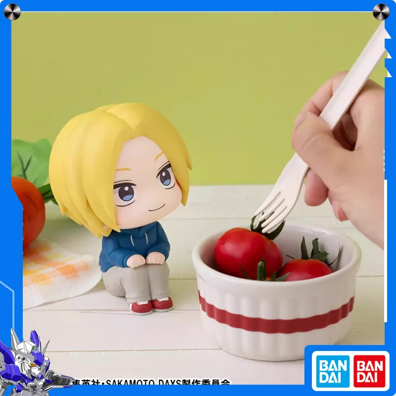 MegaHouse Look Up Sakamoto Days Taro Sakamoto Shin Asakura PVC-Figur mit beweglichem Kopf und Kissen, schneller Versand