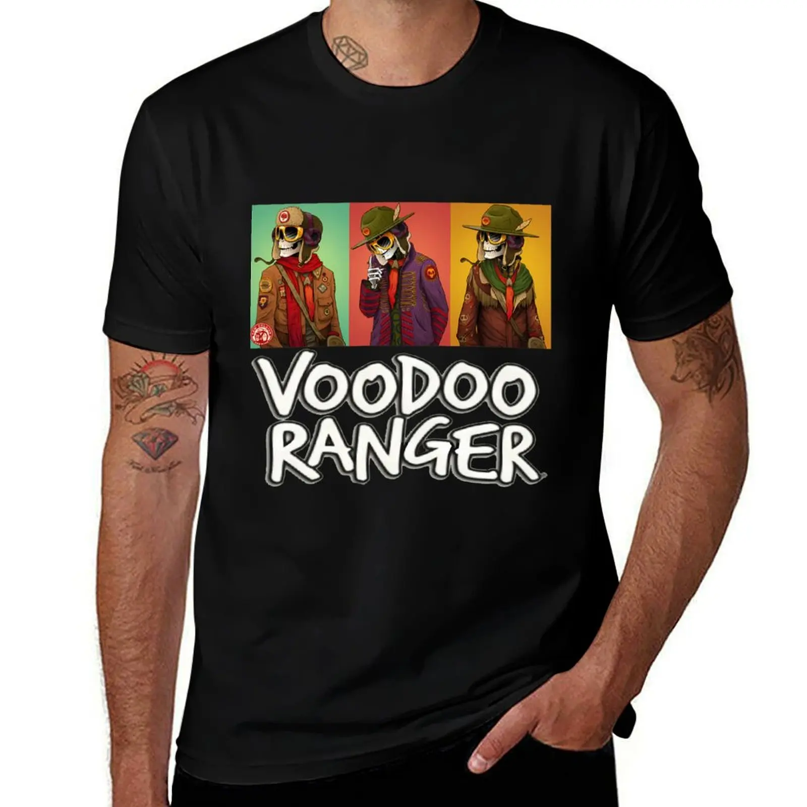 Voodoo Ranger T-Shirt Large Size Short Sleeve T-Shirt