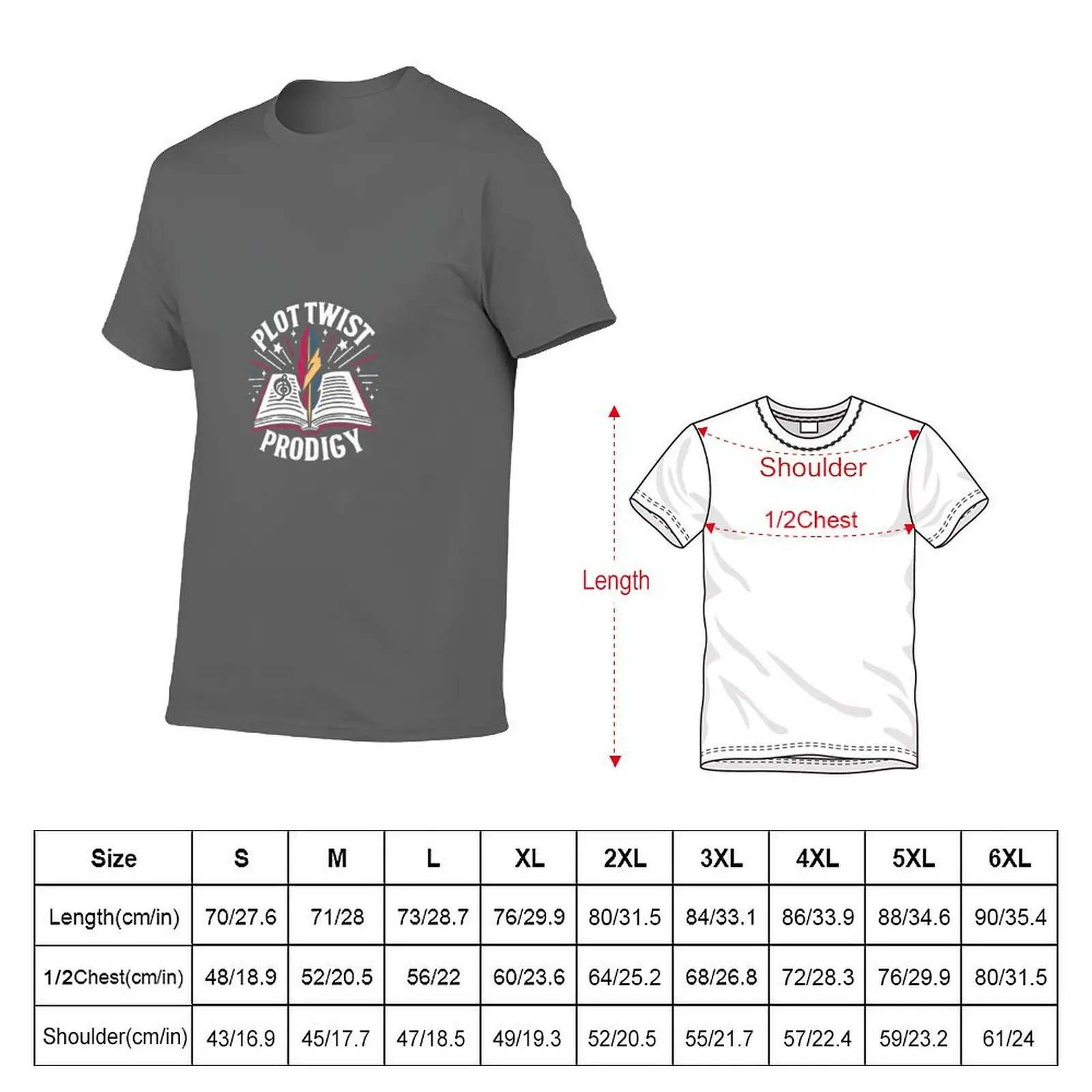 Edition - Prodigy FanFiction Plot Twist T-Shirt Plus Size Street Style Tee