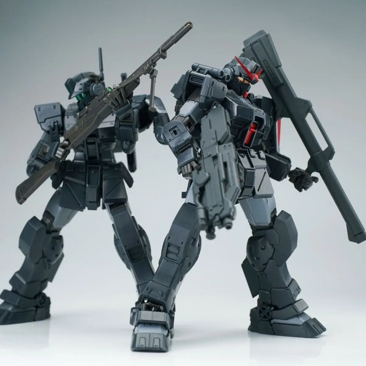 AK HG 1/144 Midnight Color Spartan Jim Water Patch Assembly Model Joint Mobile Mech Warrior Robot Plastic Toys Gifts