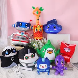 Anime Lanky Box Plush Toy Pajama Masks LankyBot Cyborg Stuffed Animals Soft Toy Kawaii Boxy Foxy Dolls Pillow Children Gifts