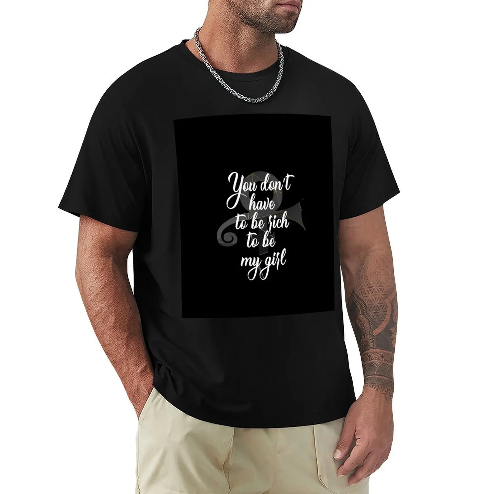 

don't have to be rich to be my girl, a 90s mega hit T-Shirt vintage clothes T-shirts oversize compression shirt men