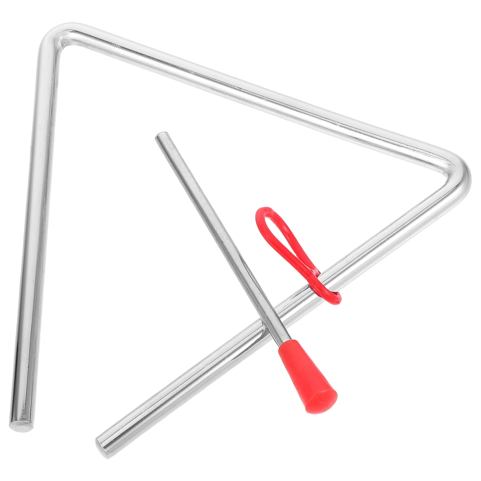 

Music Triangle Bell Hand Percussion Instruments Kids Musical Toys Durable Iron Lightweight Suitable Homes for kids