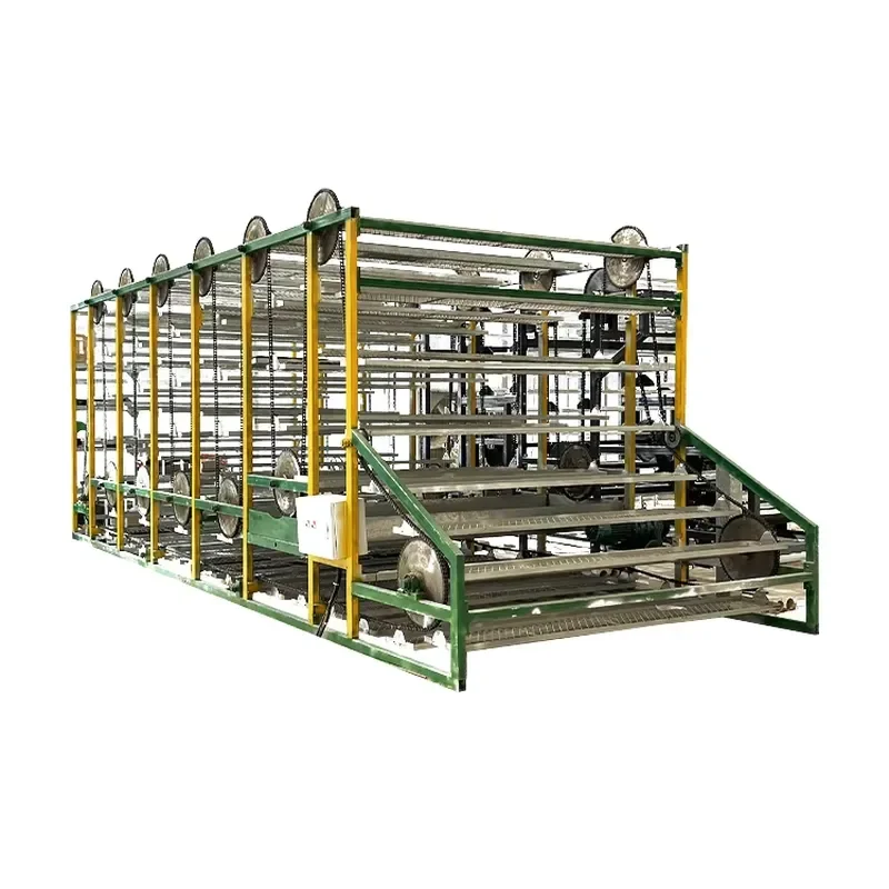 Smart Vertical Circular Fodder Machine Greenhouse Automated Hydroponic Grow Rack with IoT and Precision Irrigation