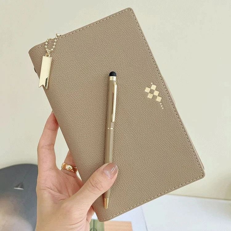 A5 A6 Ufficio aziendale di alta qualità Notebook a fogli mobili Diario Diario Planner Raccoglitore Blocco note da lavoro portatile Cancelleria