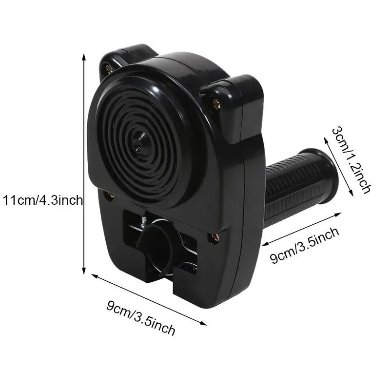 Kids Bicycle Bell Simulated Motorcycle Accelerating Sound High Decibel Warning Bike Part for Children Riding Safety