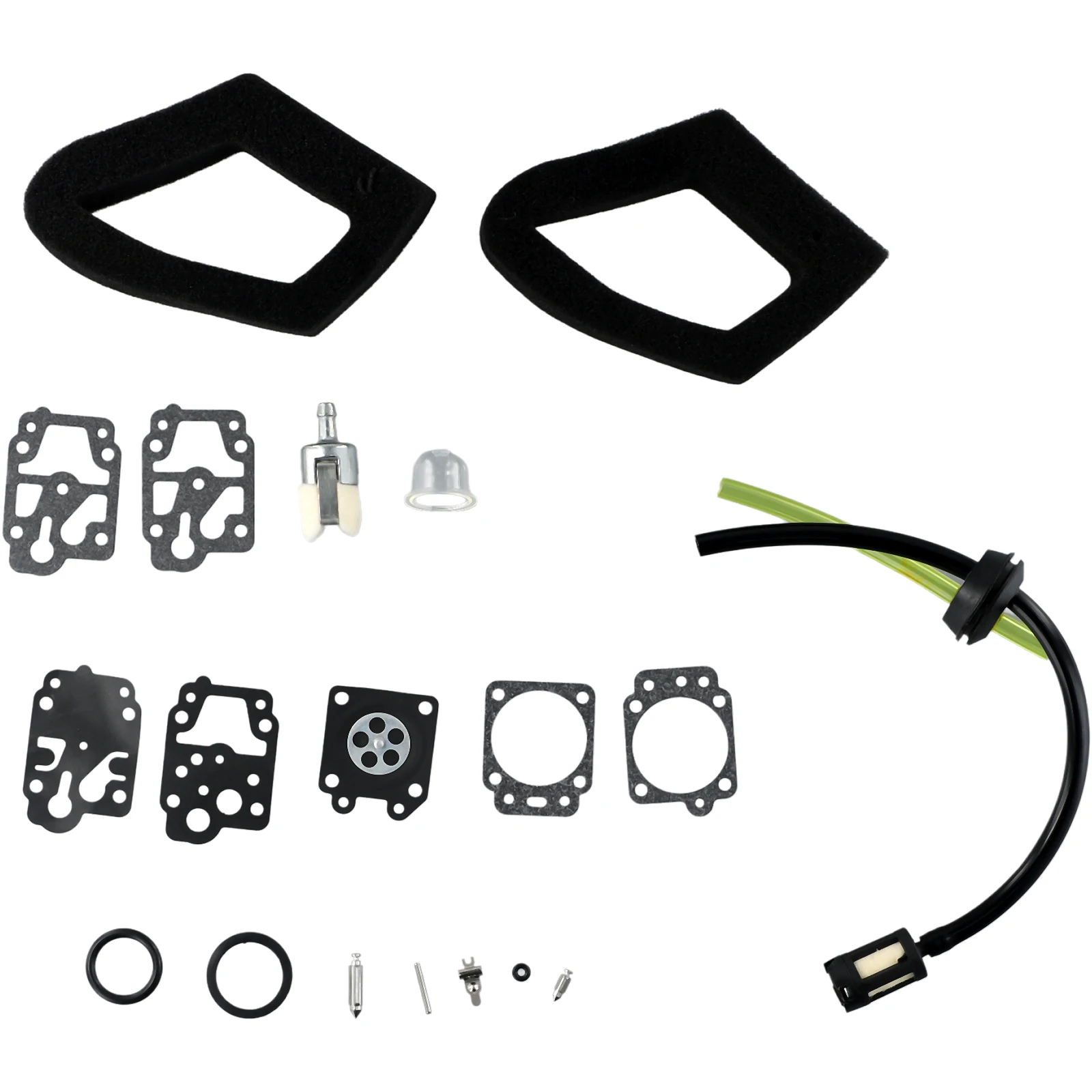 Air Filters Carburetor Repair Kit GX35 Gaskets Air Filters Attachment For HONDA GX25 HHB25 HHH25 Parts Replacement