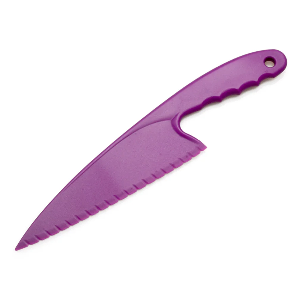 Plastic Cake Bread Pizza Kitchen Baking Pastry Tool Birthday Party Supplies (Random Color)