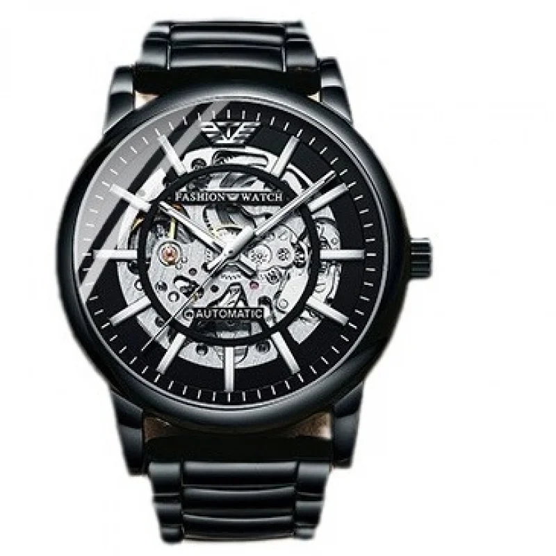 Genuine Goods Watch Men's Mechanical Watch Student Black Warrior Swiss Famous Watch Top Ten Automatic Tourbillon Men's Brand